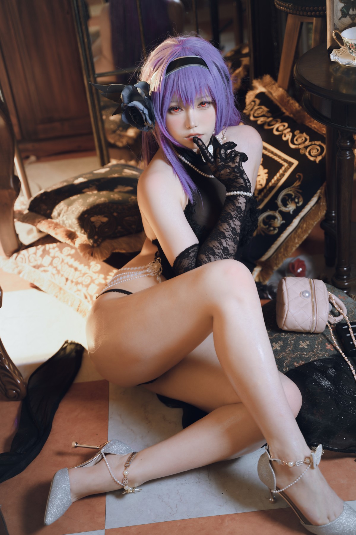 Cosplay 一北亦北 ZB-26 暗蔷摇曳