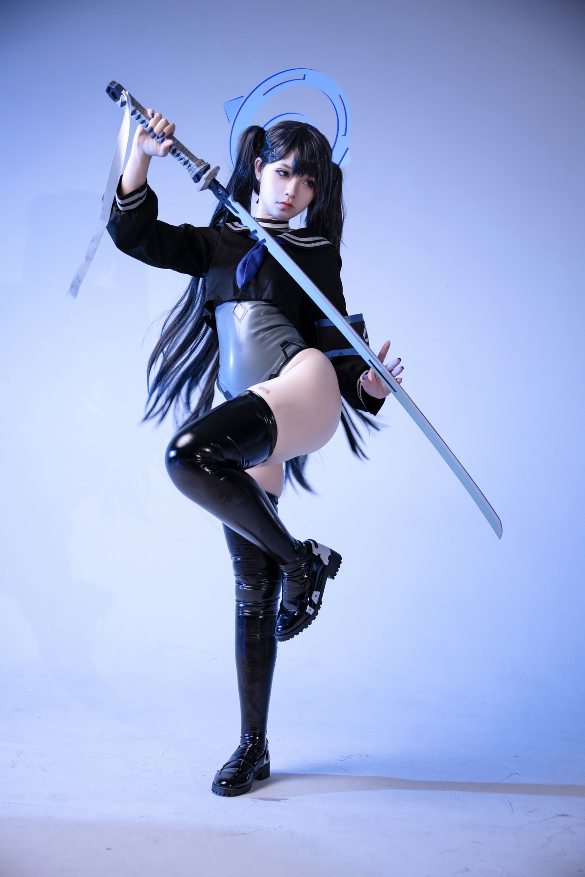 Cosplay G44不会受伤 碧蓝档案 猫塚响