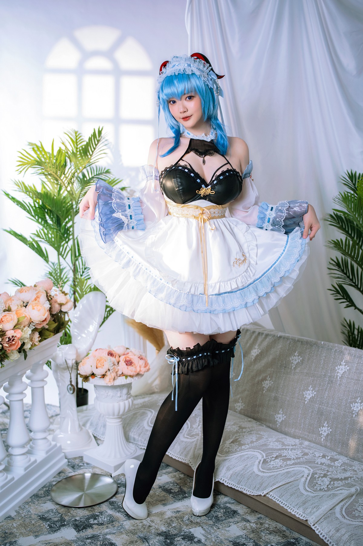 Cosplay Ying Tze 甘雨 Ganyu Maid
