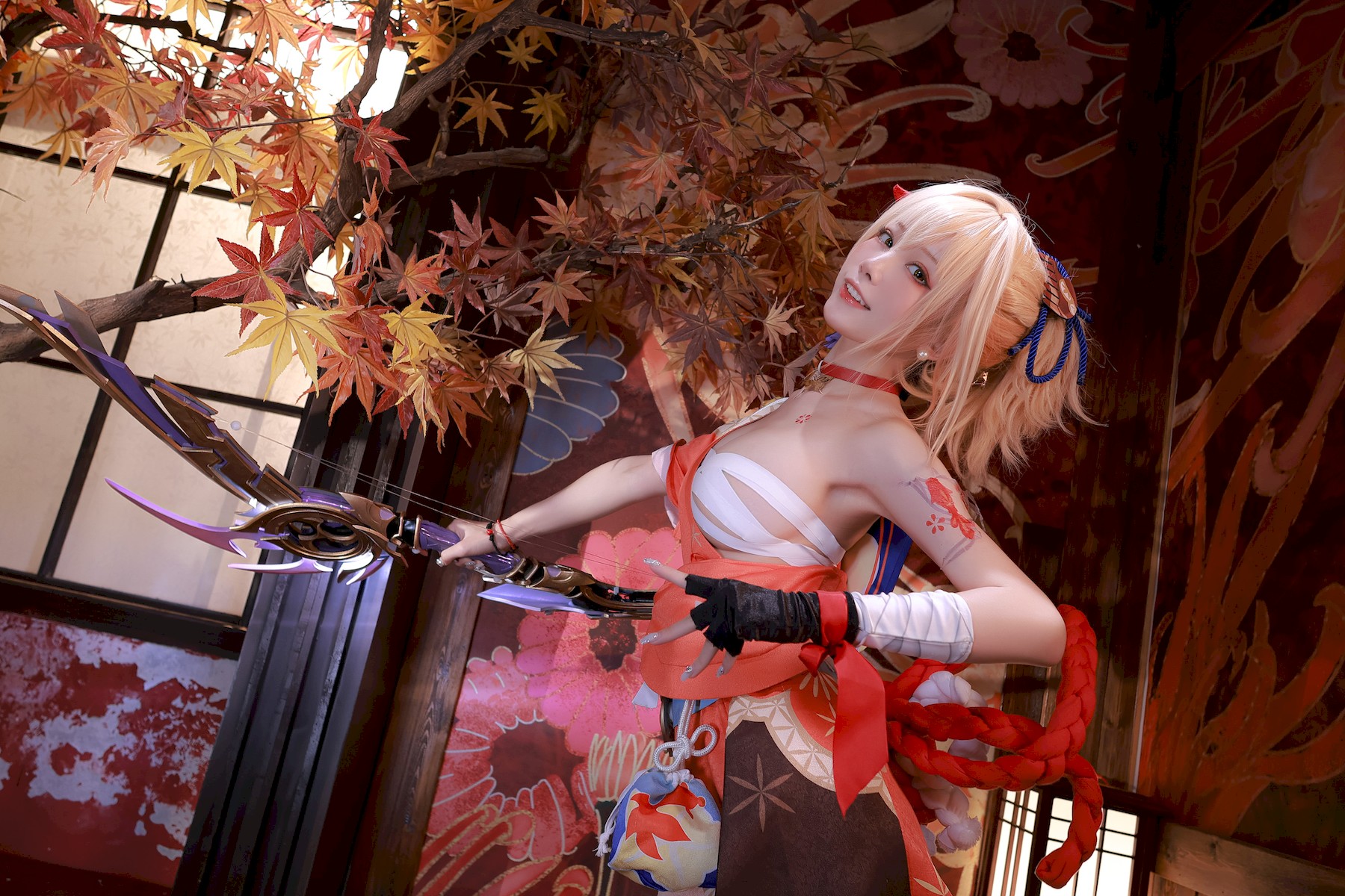 水淼aqua Cosplay 宵宫 Vol.01