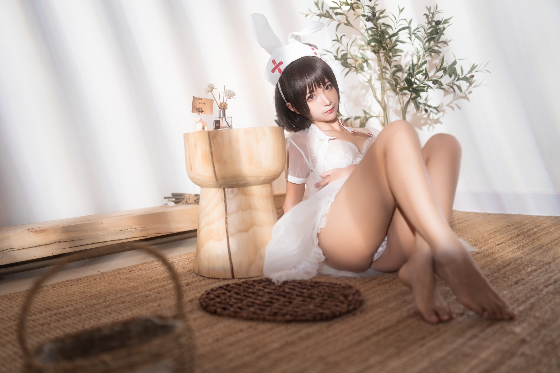 Cosplay 蠢沫沫 Chunmomo 透明护士