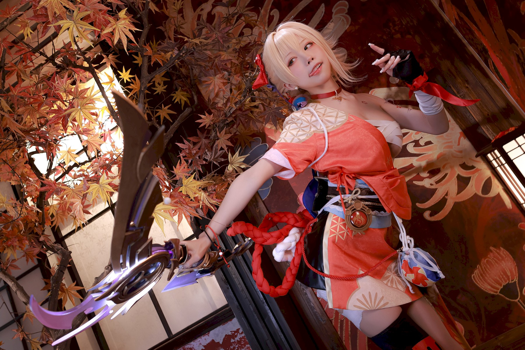 水淼aqua Cosplay 宵宫 Vol.01