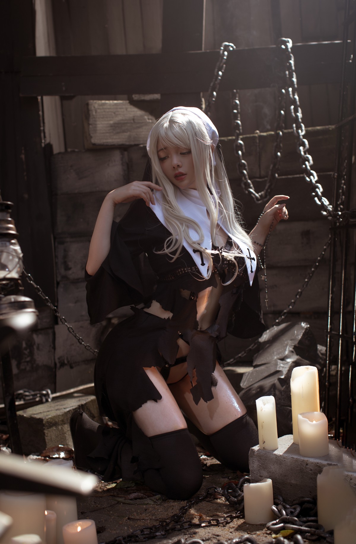 NinJA阿寨寨 Cosplay 赎罪修女