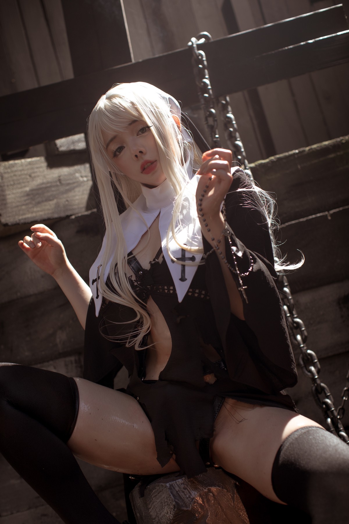 NinJA阿寨寨 Cosplay 赎罪修女