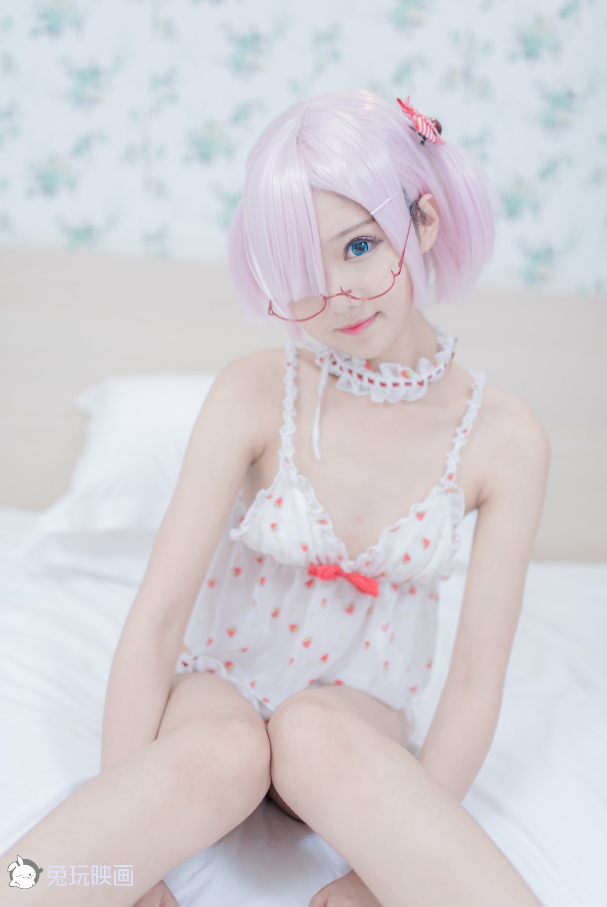 Cosplay 兔玩映画 草莓裙
