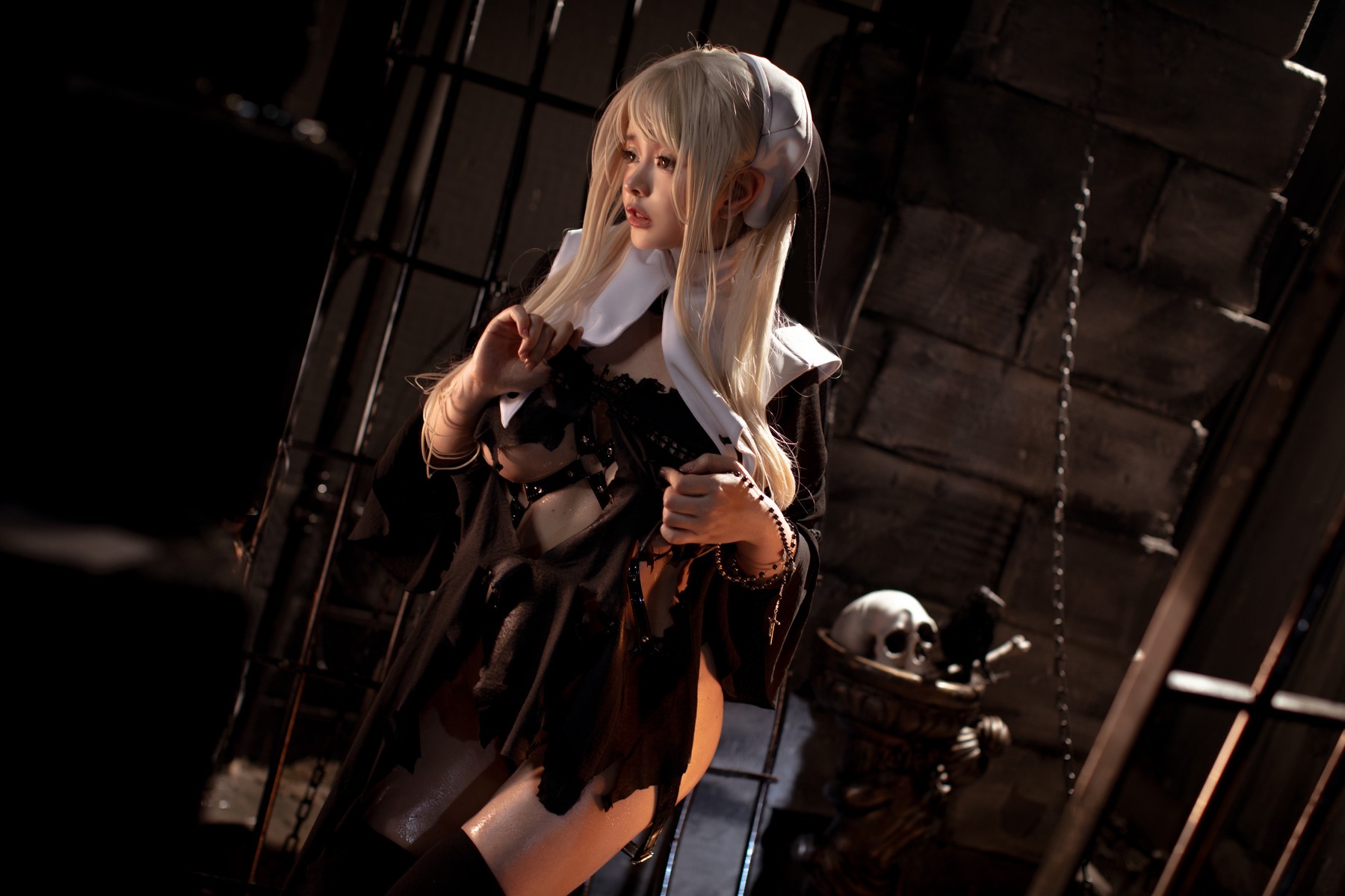 NinJA阿寨寨 Cosplay 赎罪修女