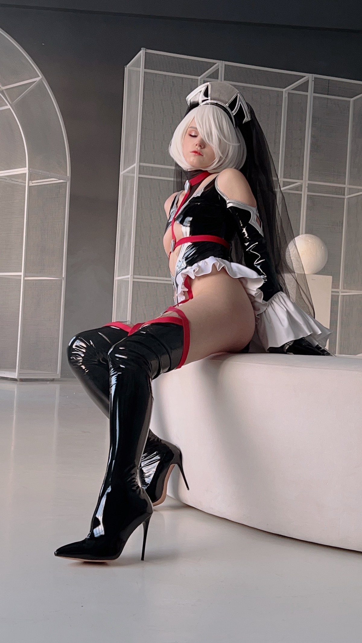 Shirogane Cosplay 2B ヨルハ２号Ｂ型 Bride Ver.