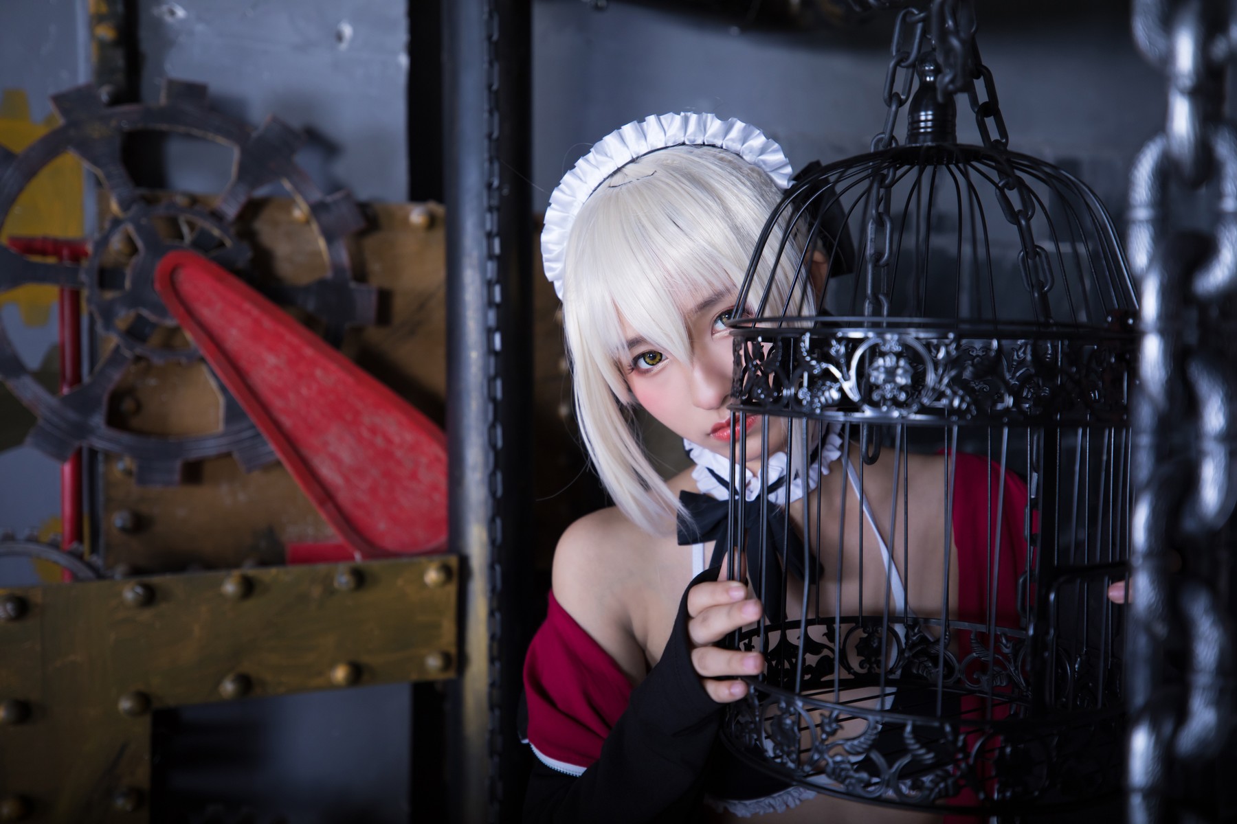 Cosplay 神楽坂真冬 绝对服从