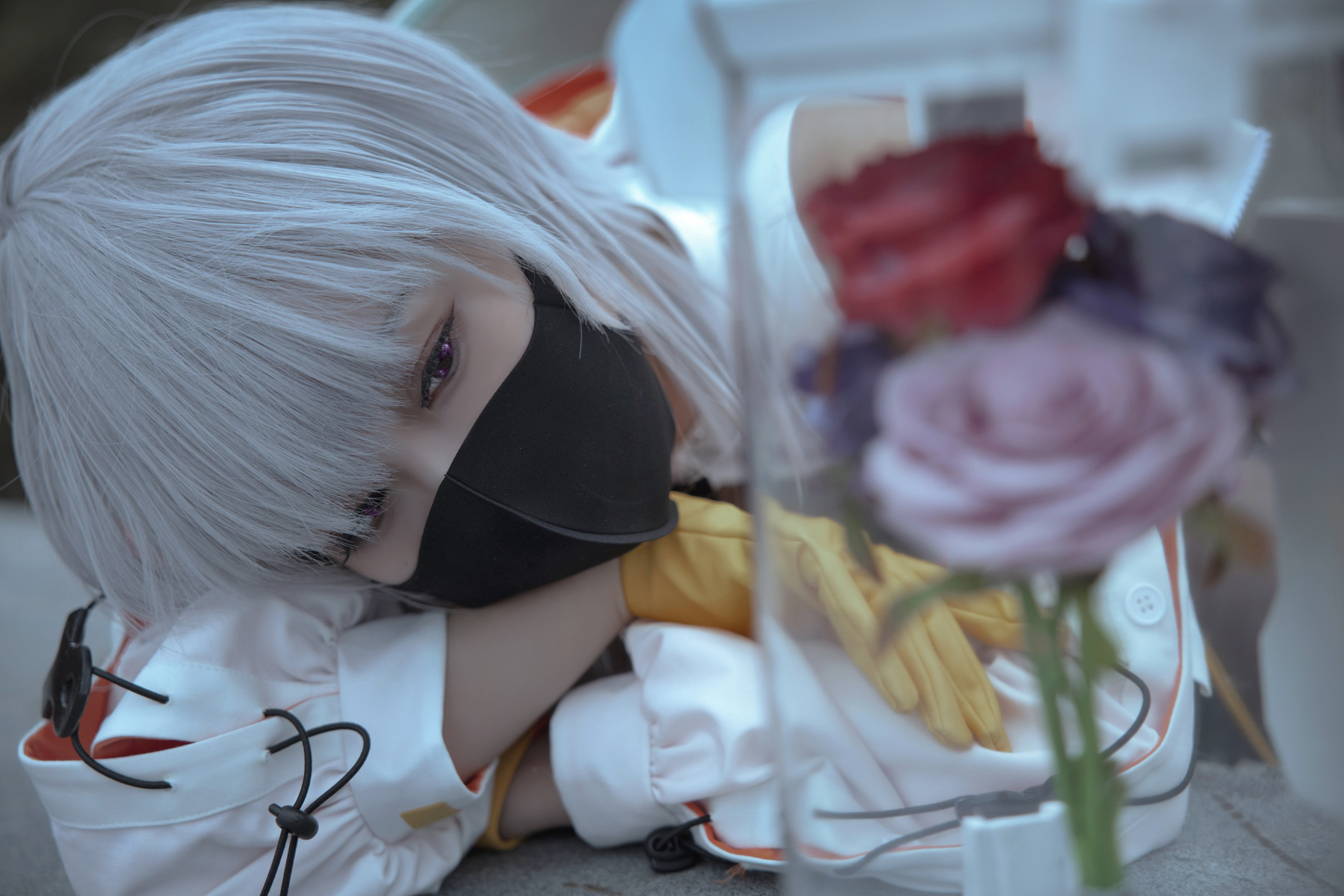 Cosplay G44不会受伤 快要坏掉的八音盒 小花