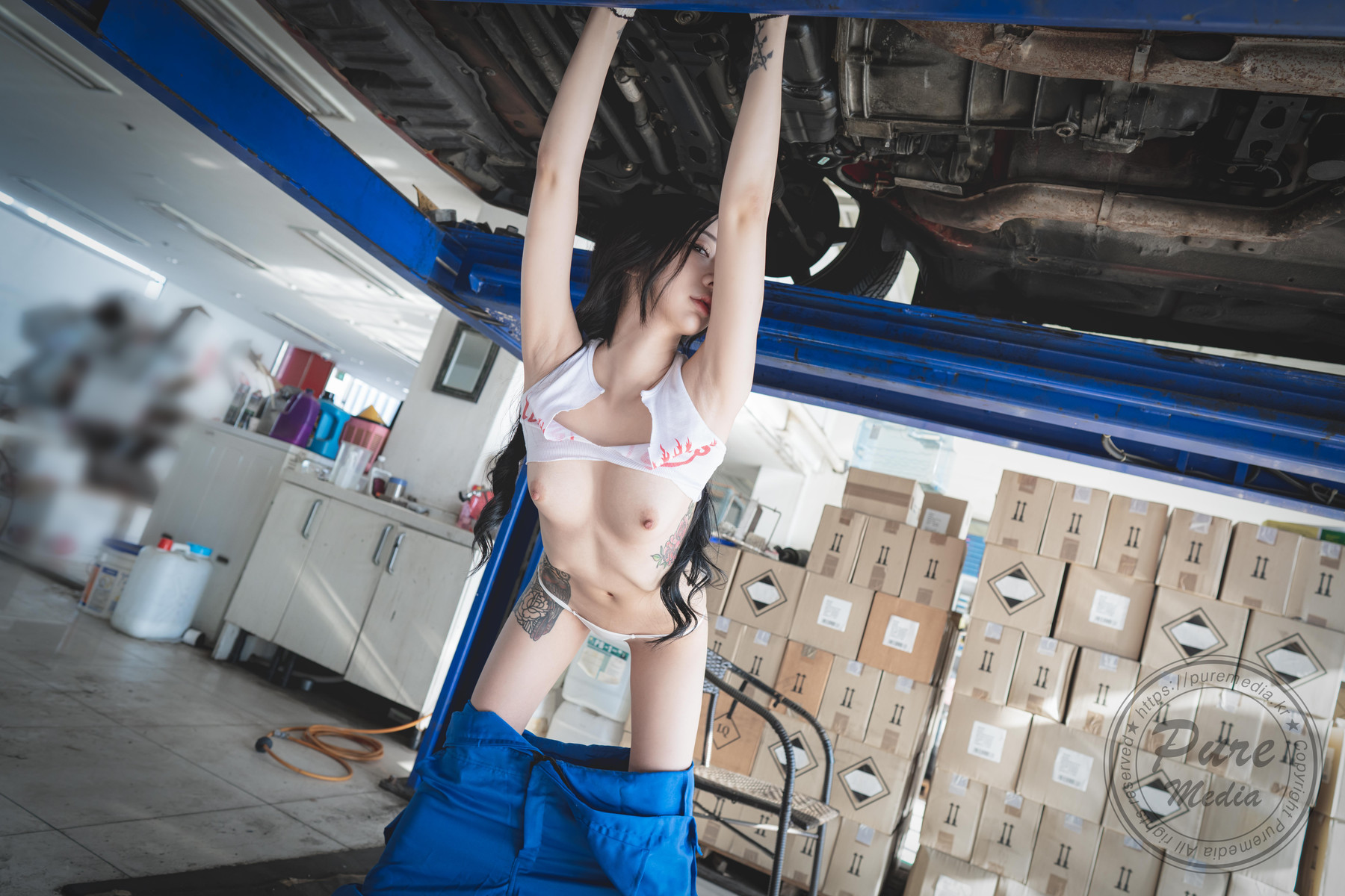 Jia 지아, [PURE MEDIA] Vol.203 누드 디지털화보 Set.02