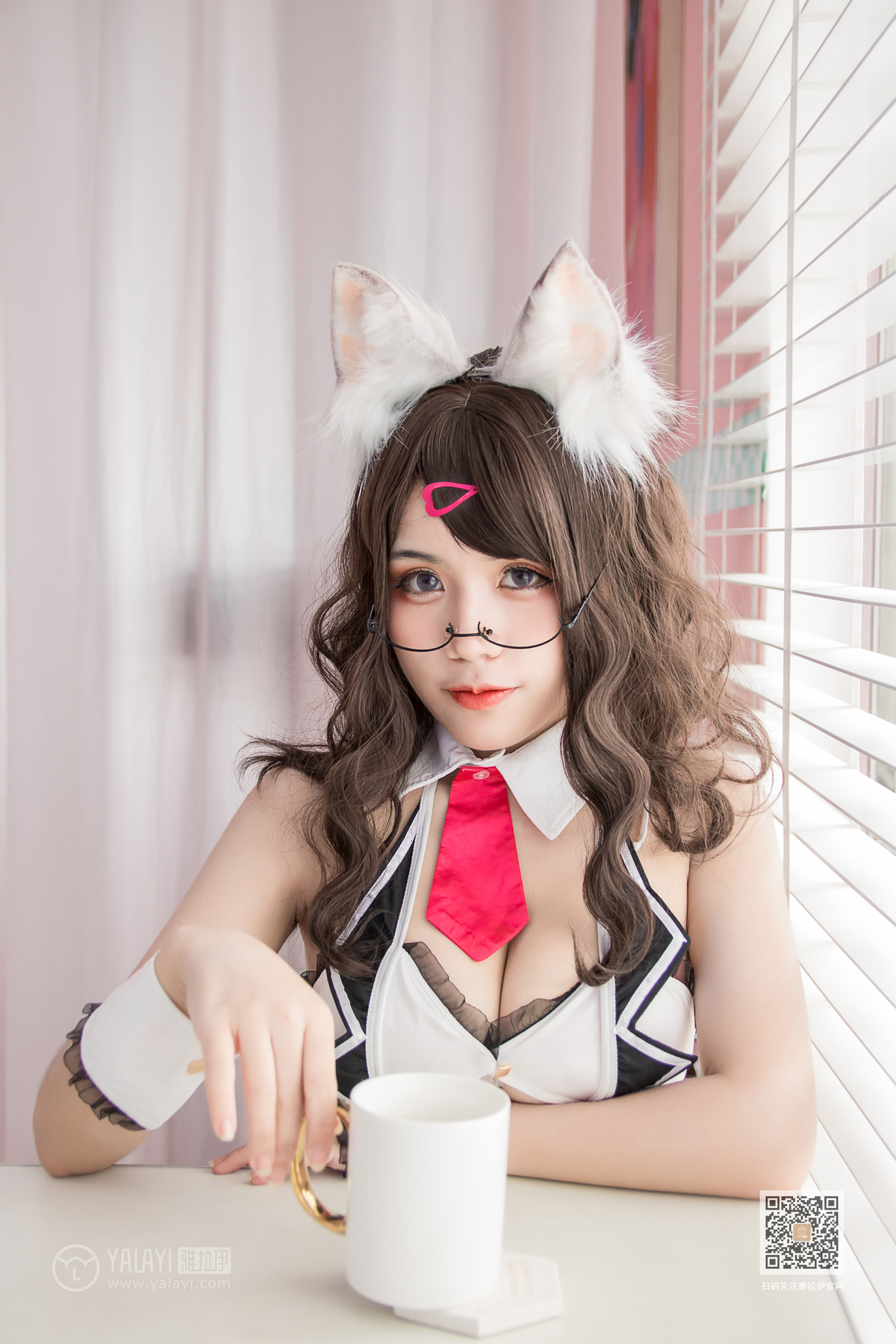 Cosplay 一笑芳香沁 狐耳内衣