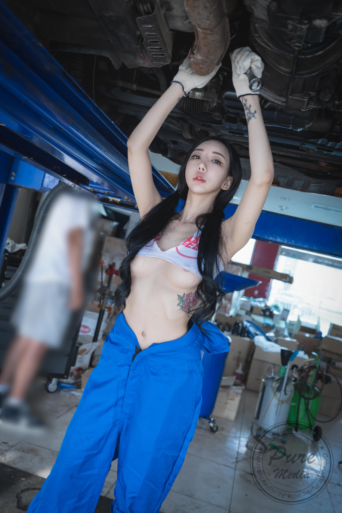 Jia 지아, [PURE MEDIA] Vol.203 누드 디지털화보 Set.02