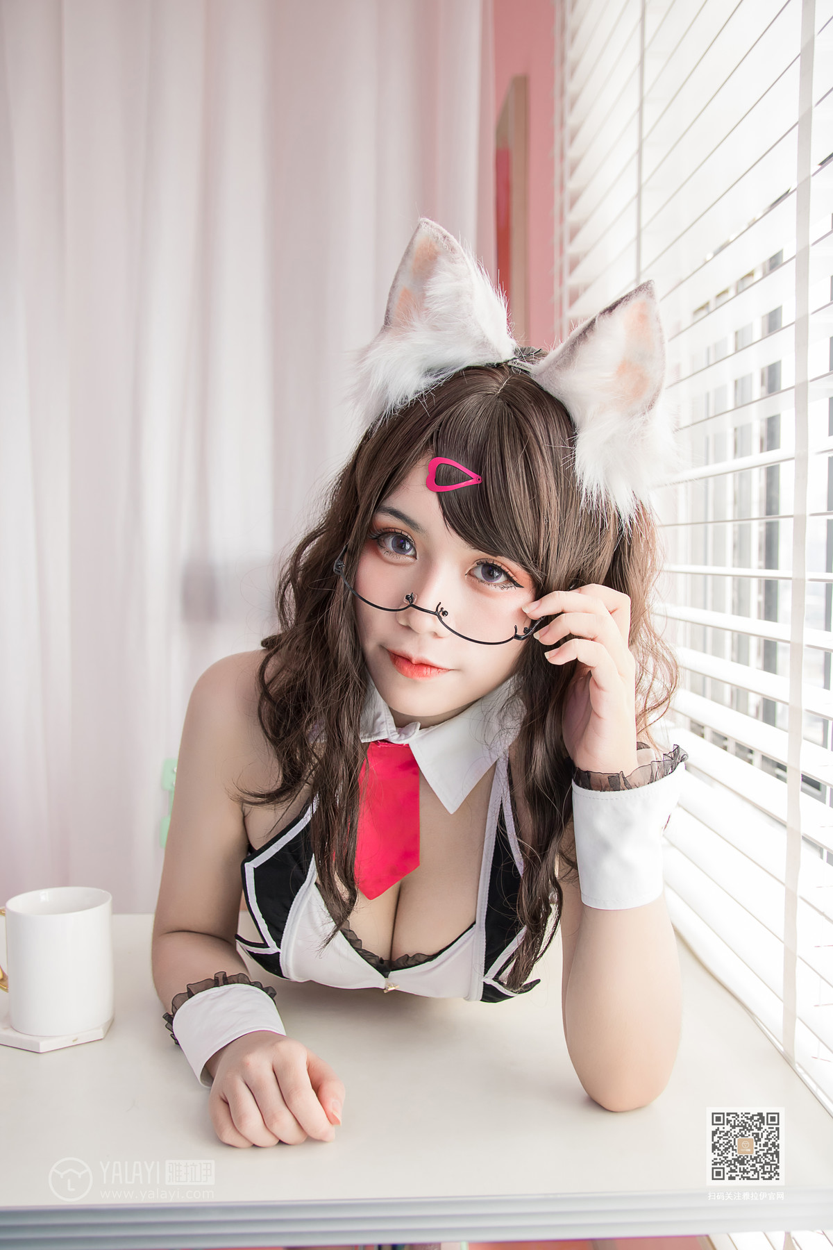 Cosplay 一笑芳香沁 狐耳内衣