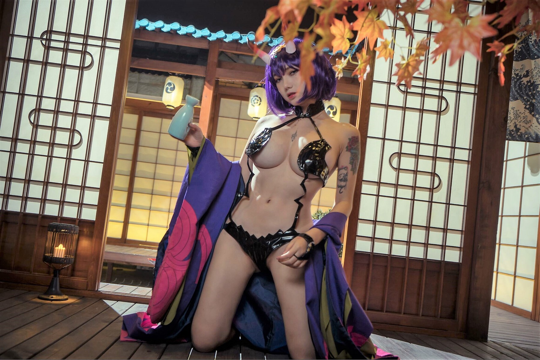 Cosplay 洛丽塔大哥 酒吞童子