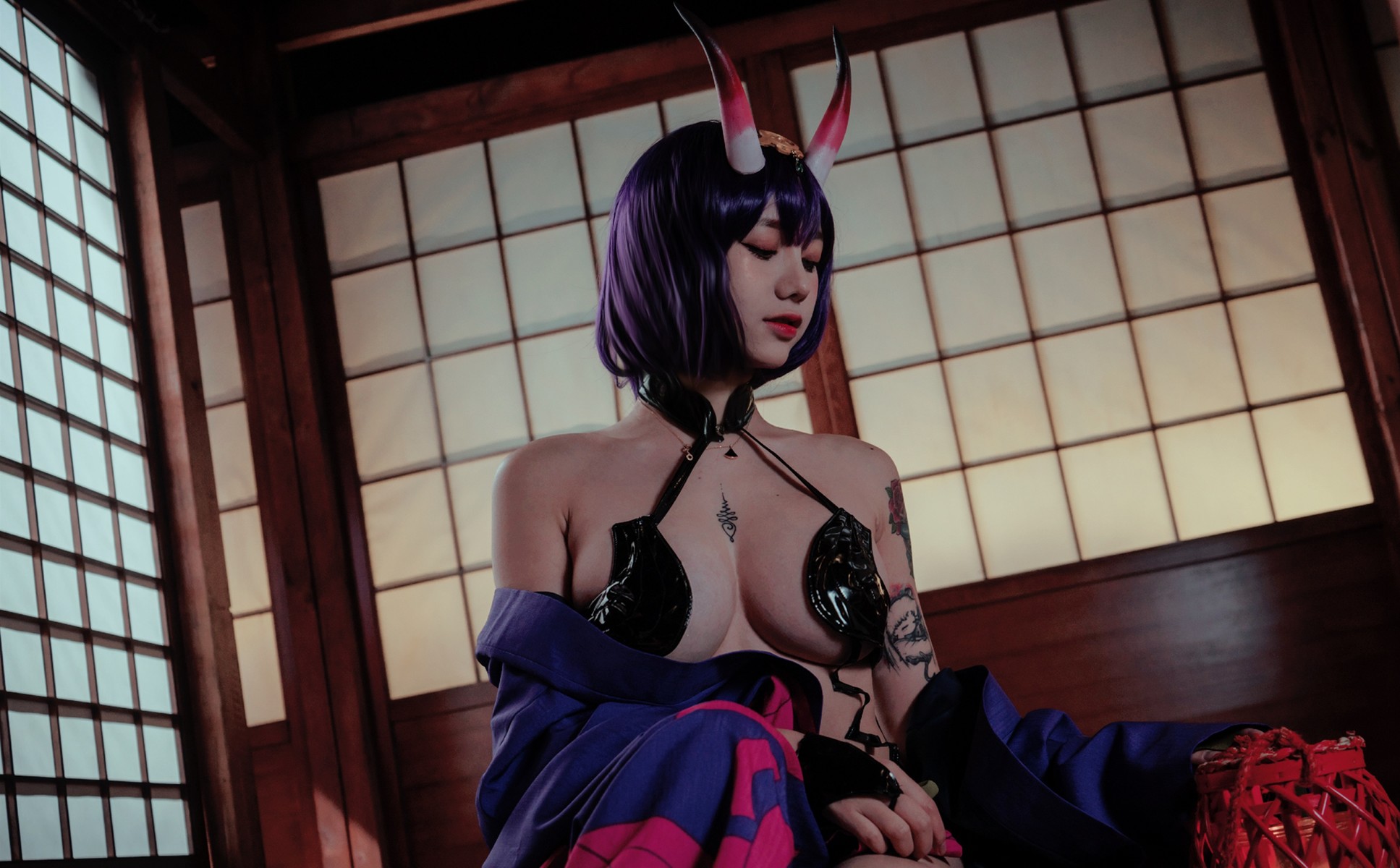 Cosplay 洛丽塔大哥 酒吞童子