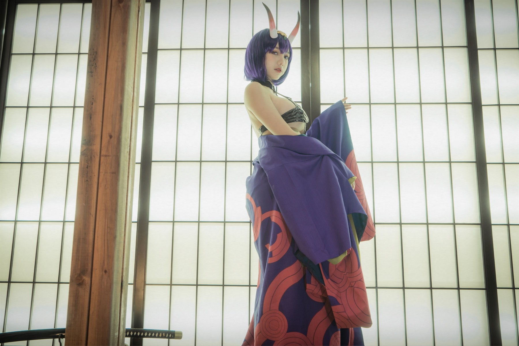 Cosplay 洛丽塔大哥 酒吞童子
