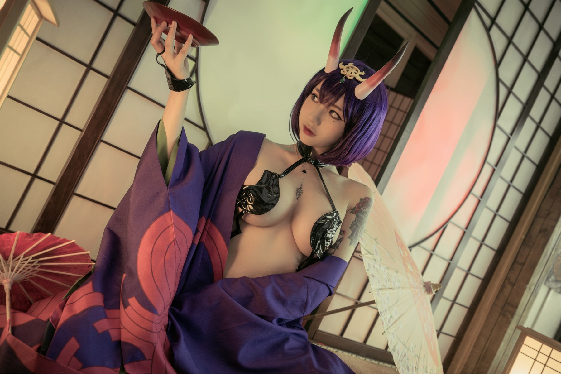 Cosplay 洛丽塔大哥 酒吞童子