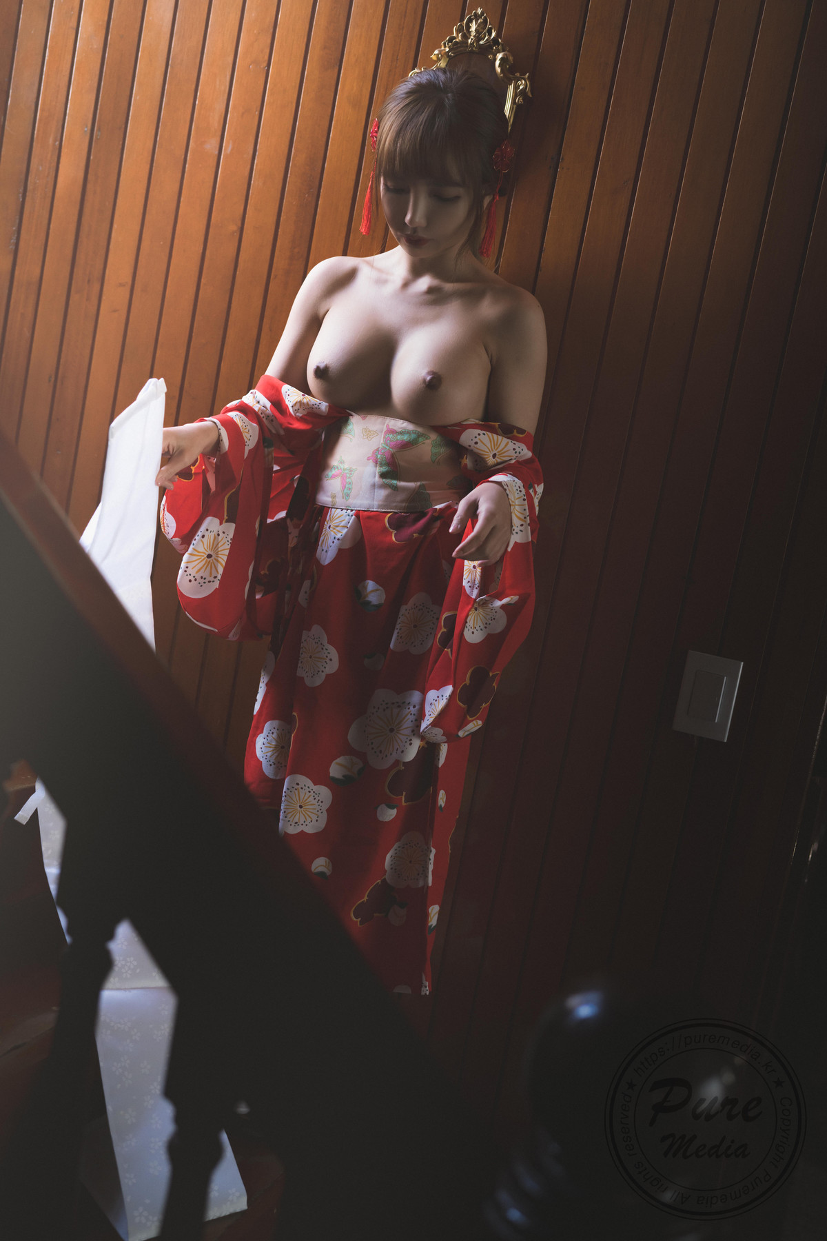 Rua 루아, [PURE MEDIA] Vol.214 누드 디지털화보 Set.01