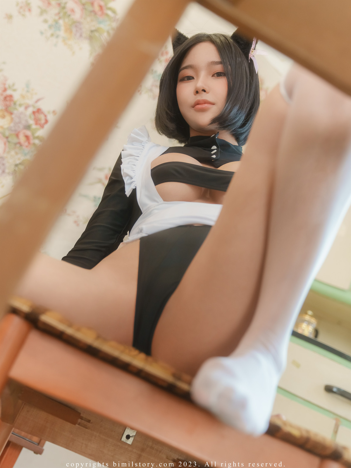Mina 민아, [Bimilstory] Black Cat Mina Set.02