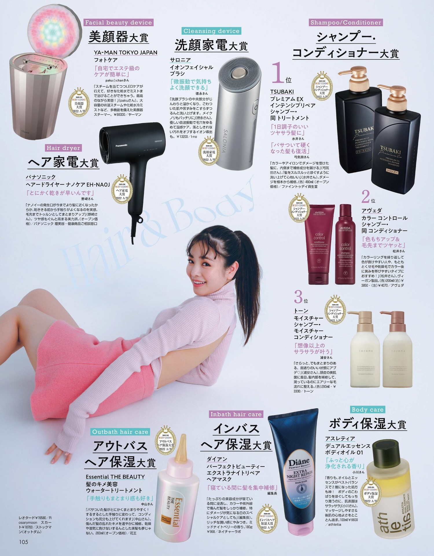 横田真悠 堀田真由, Non-No ノンノ 2023年1・2月合併号