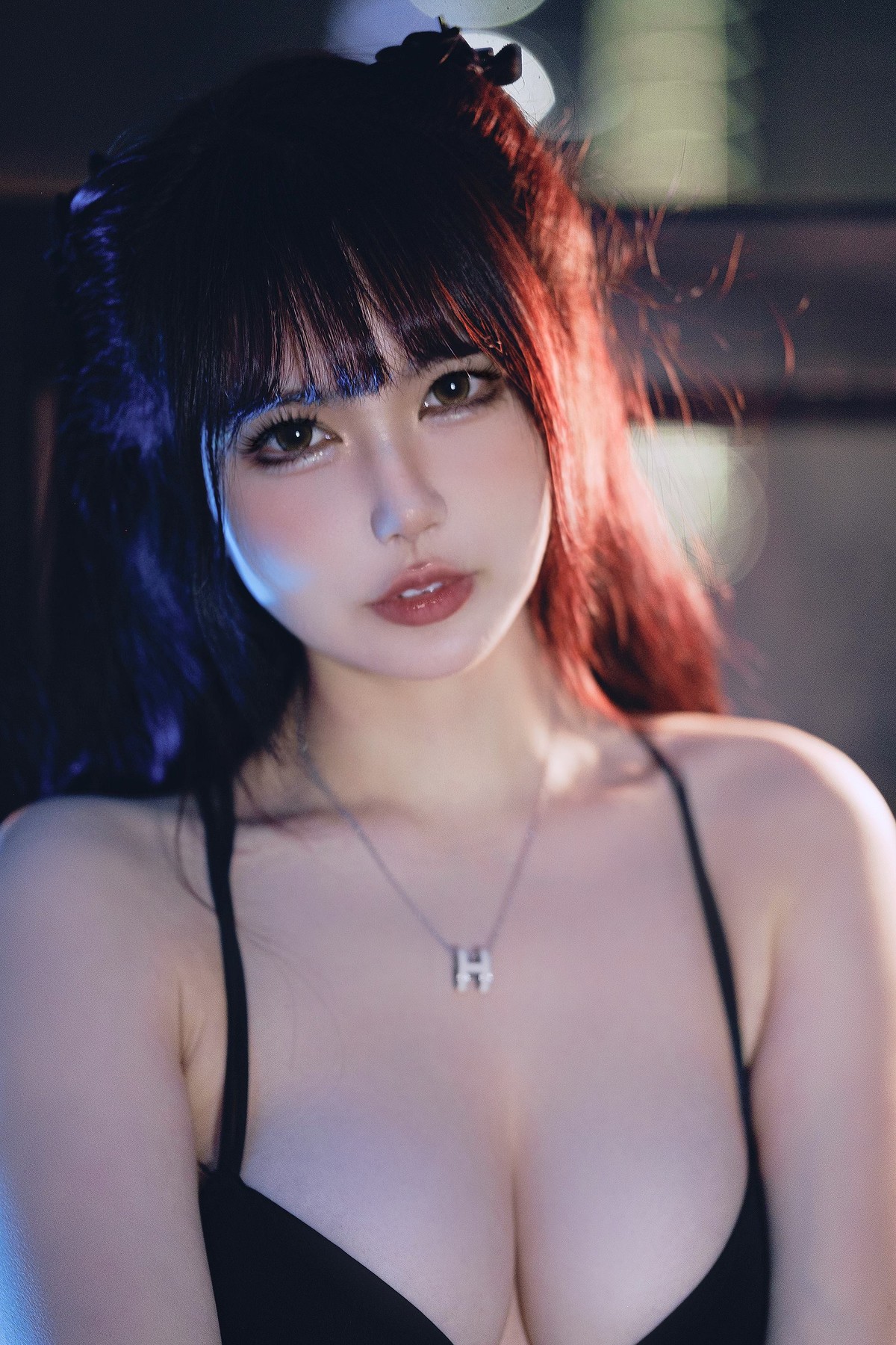 Cosplay Tina很妖孽呀 不良JK