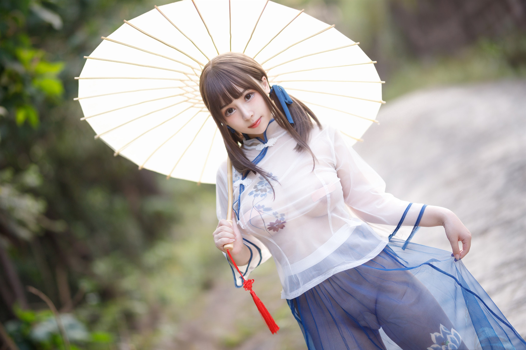 Cosplay 胡桃猫Kurumineko 乡野小娇妻