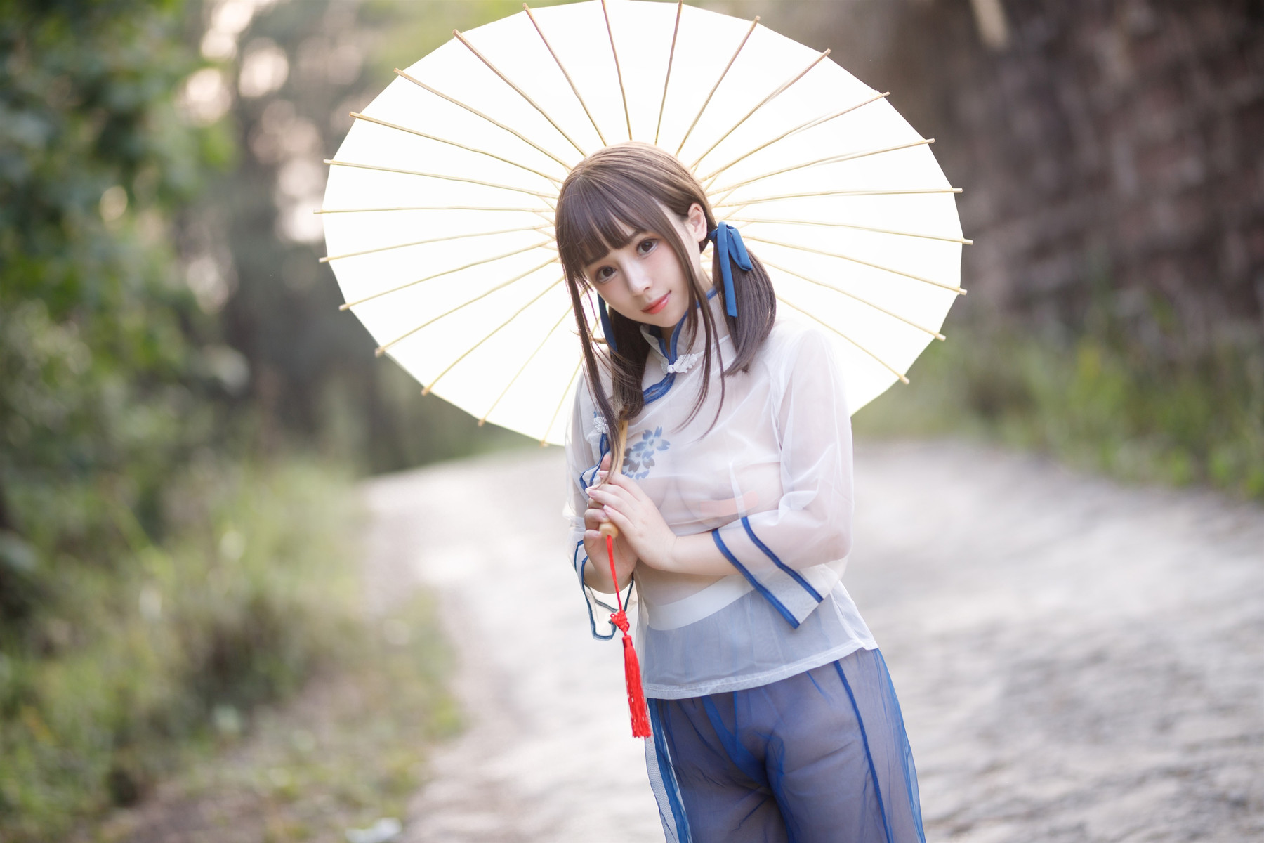 Cosplay 胡桃猫Kurumineko 乡野小娇妻