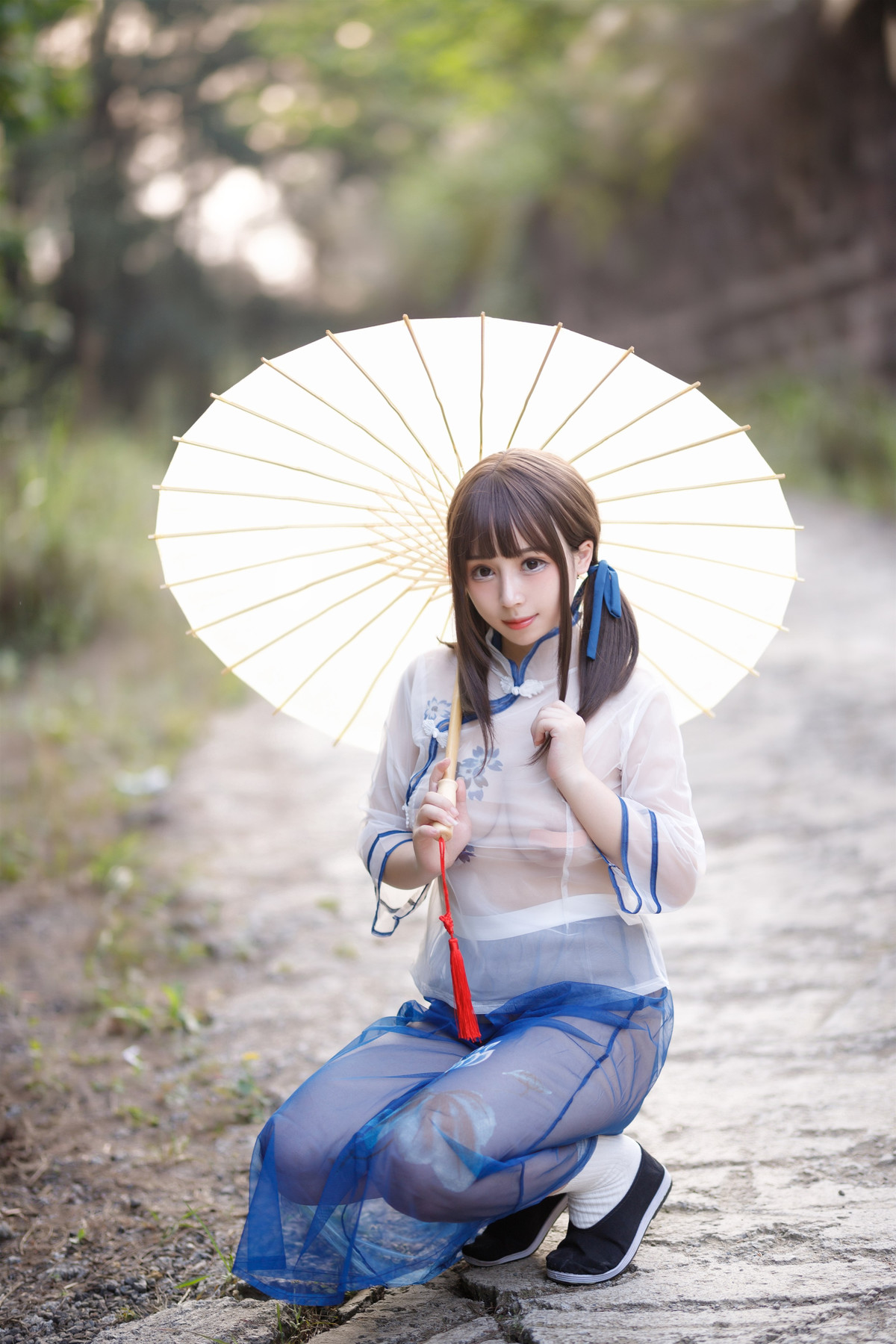 Cosplay 胡桃猫Kurumineko 乡野小娇妻