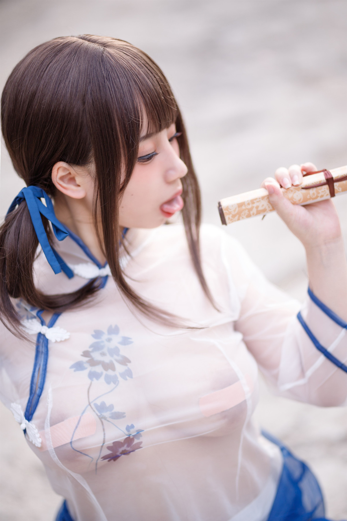 Cosplay 胡桃猫Kurumineko 乡野小娇妻