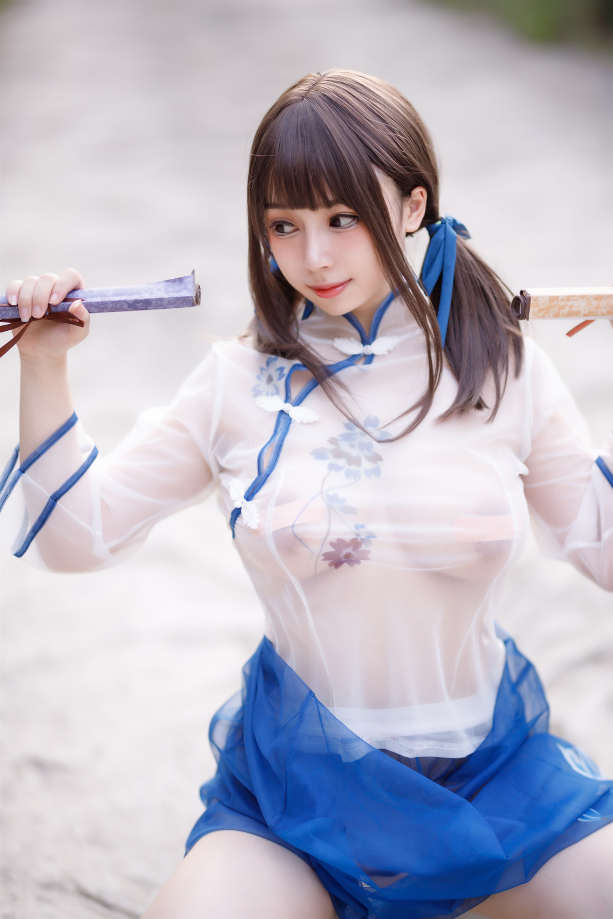 Cosplay 胡桃猫Kurumineko 乡野小娇妻