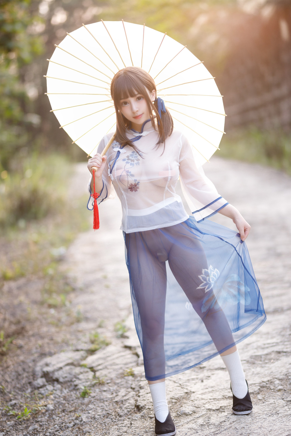 Cosplay 胡桃猫Kurumineko 乡野小娇妻