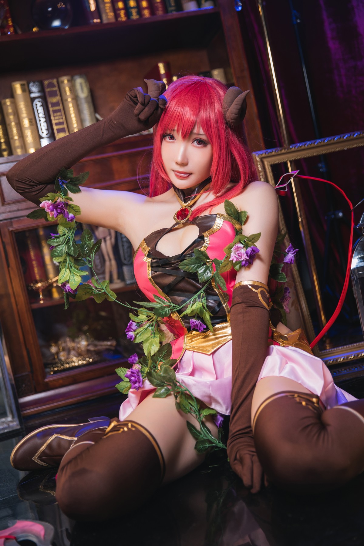 Cosplay 瓜希酱 公主连结 支仓伊绪