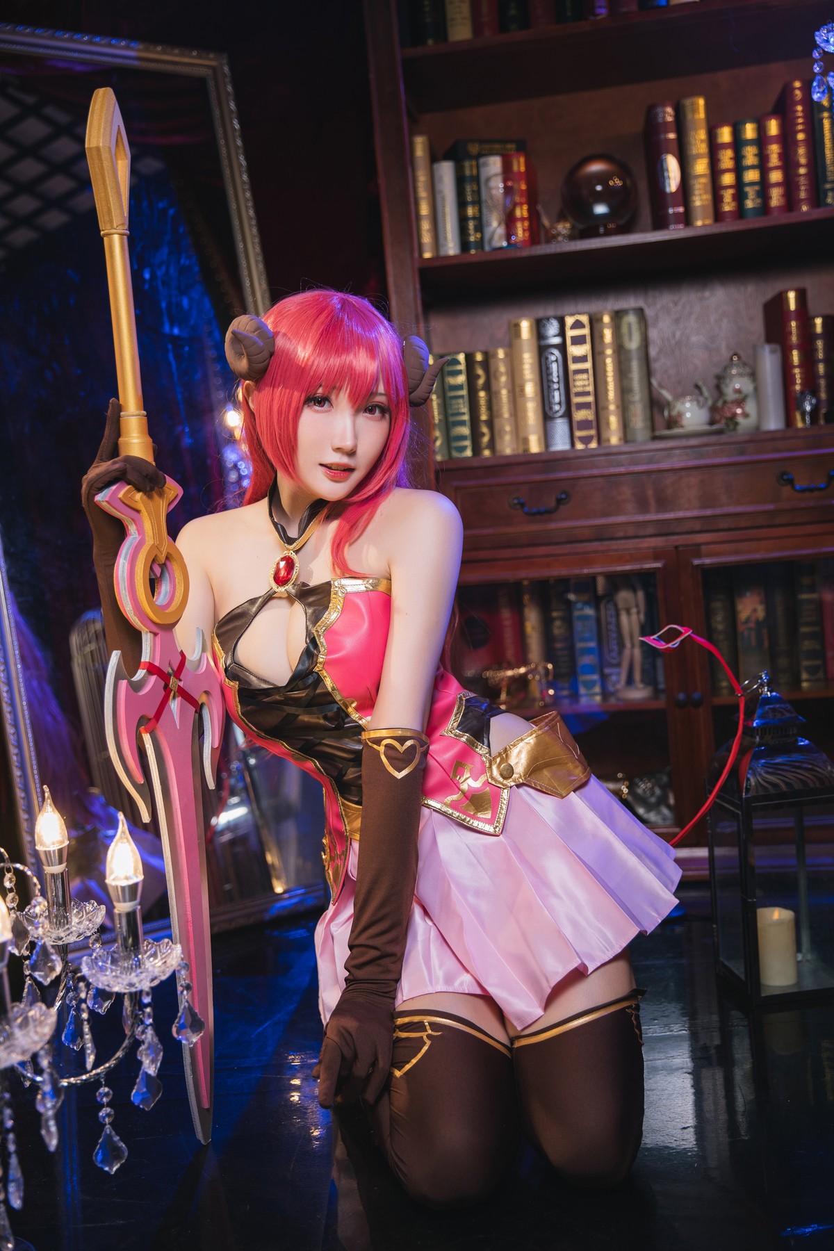 Cosplay 瓜希酱 公主连结 支仓伊绪