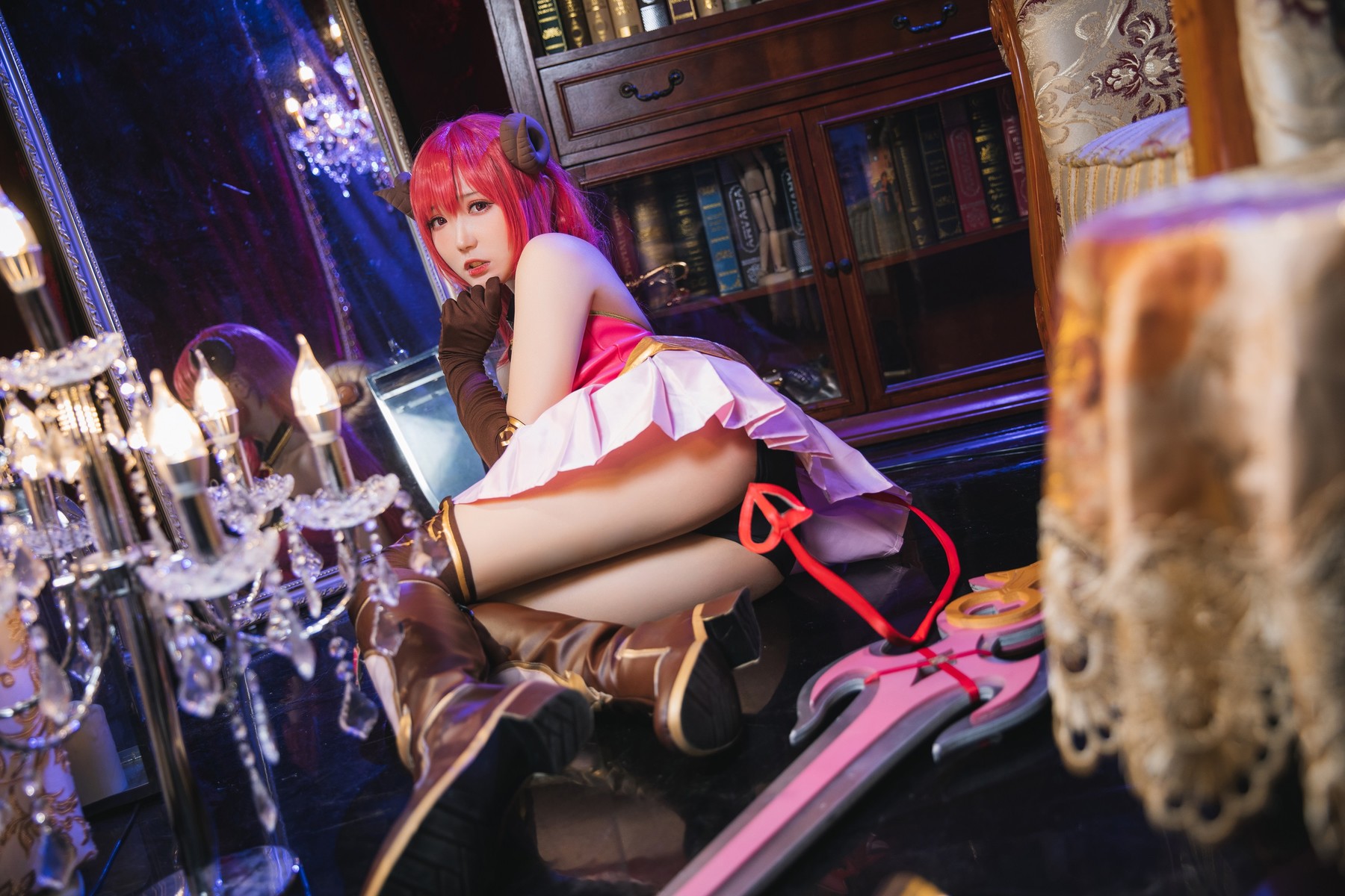 Cosplay 瓜希酱 公主连结 支仓伊绪