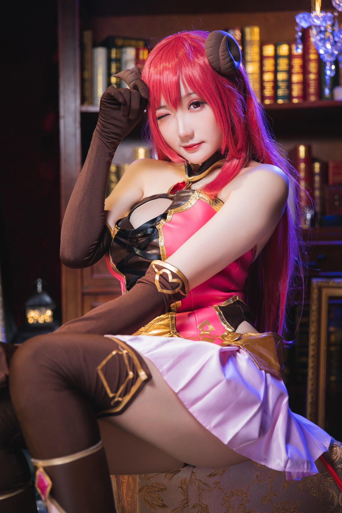Cosplay 瓜希酱 公主连结 支仓伊绪