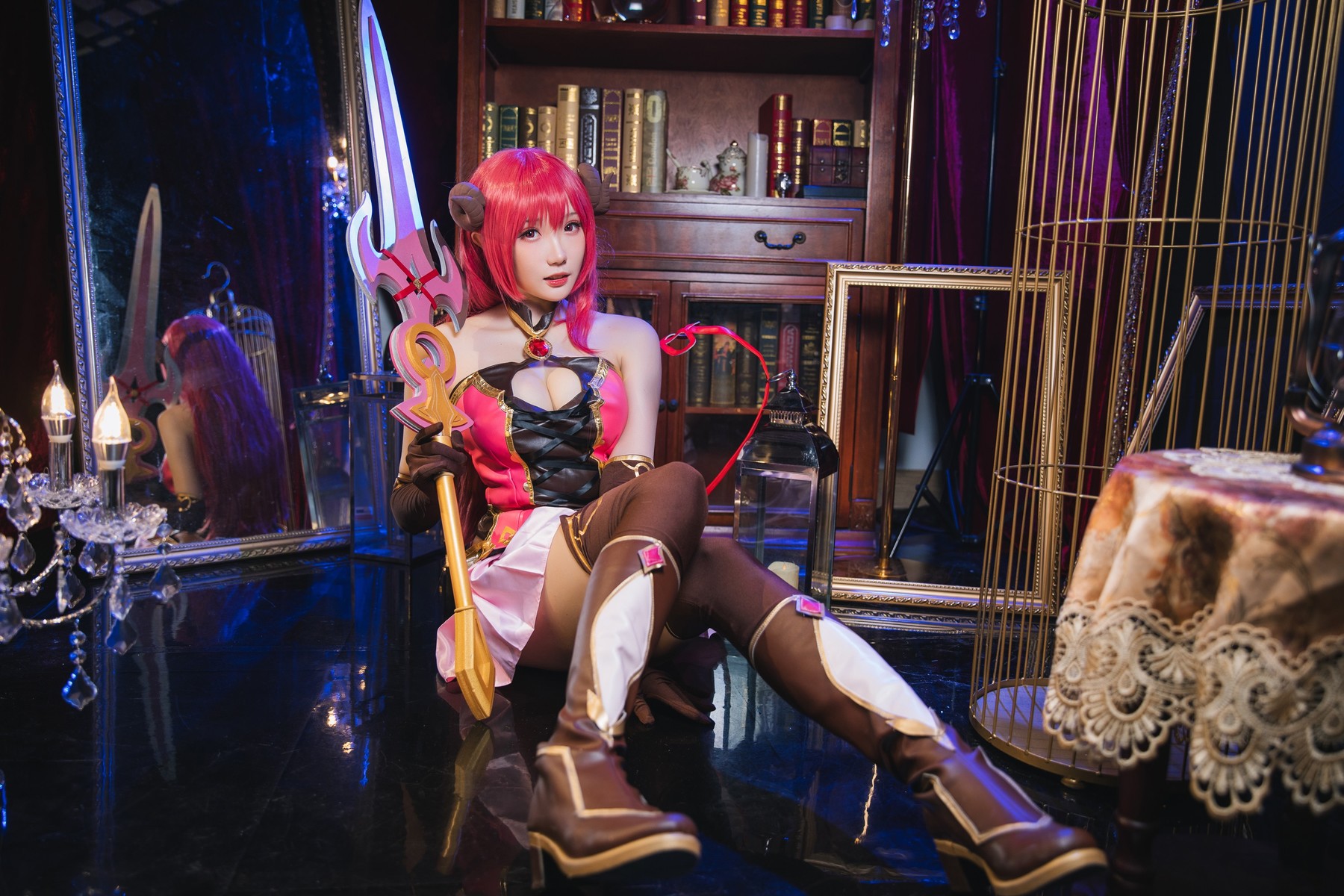 Cosplay 瓜希酱 公主连结 支仓伊绪