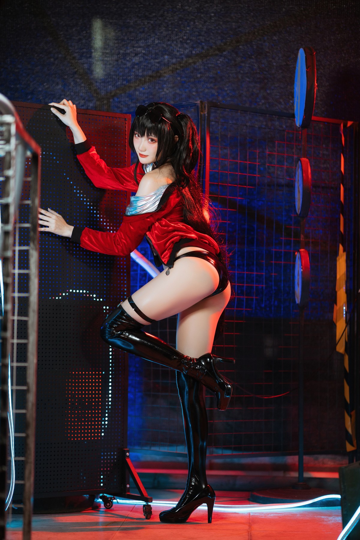 Cosplay 瓜希酱 碧蓝航线 大凤赛车