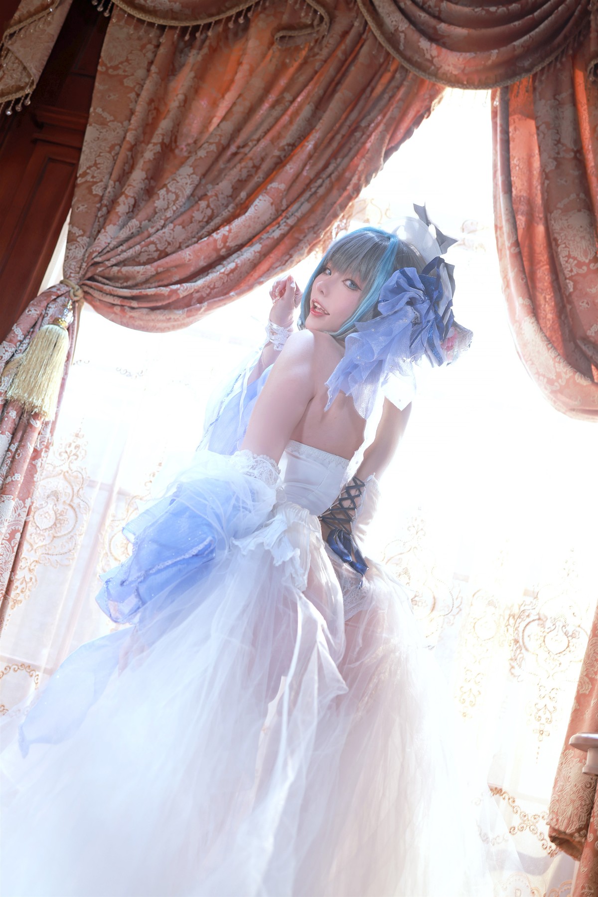 Cosplay 起司块 柴郡礼服