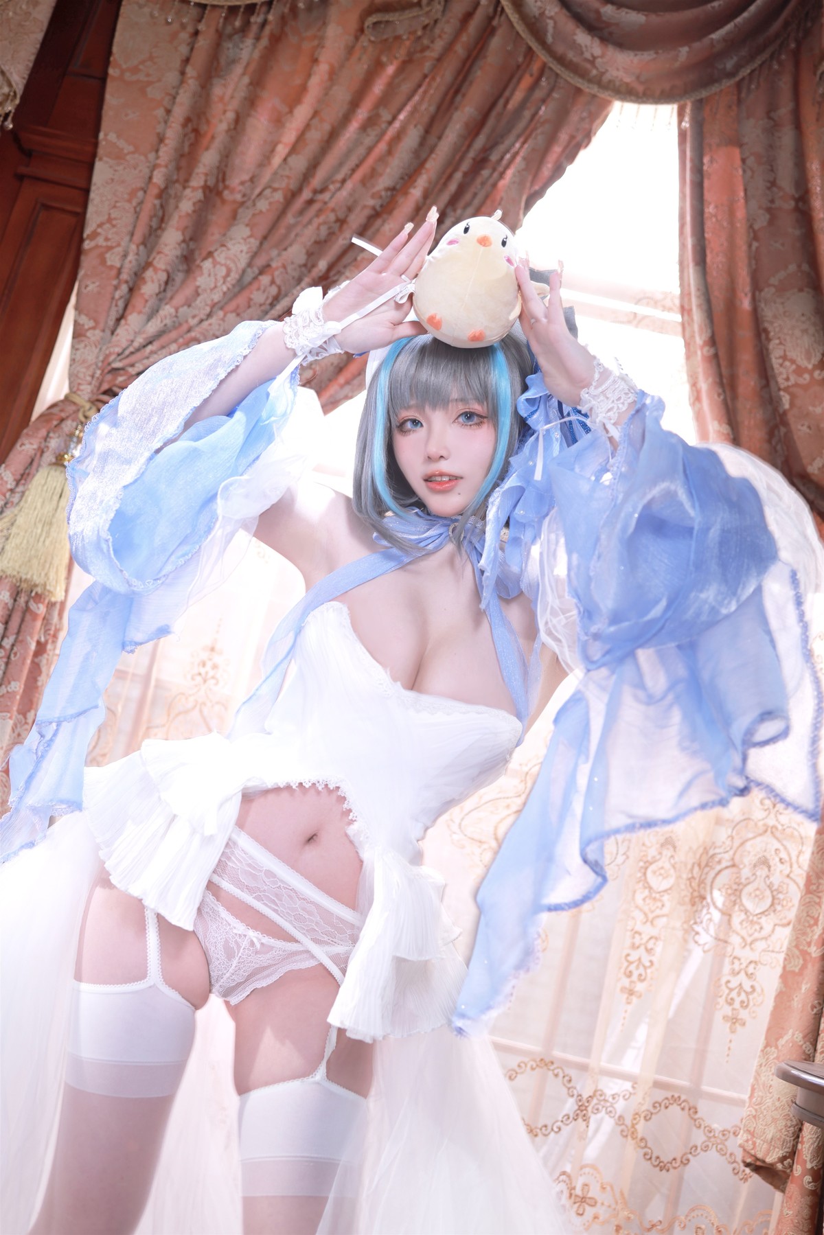 Cosplay 起司块 柴郡礼服