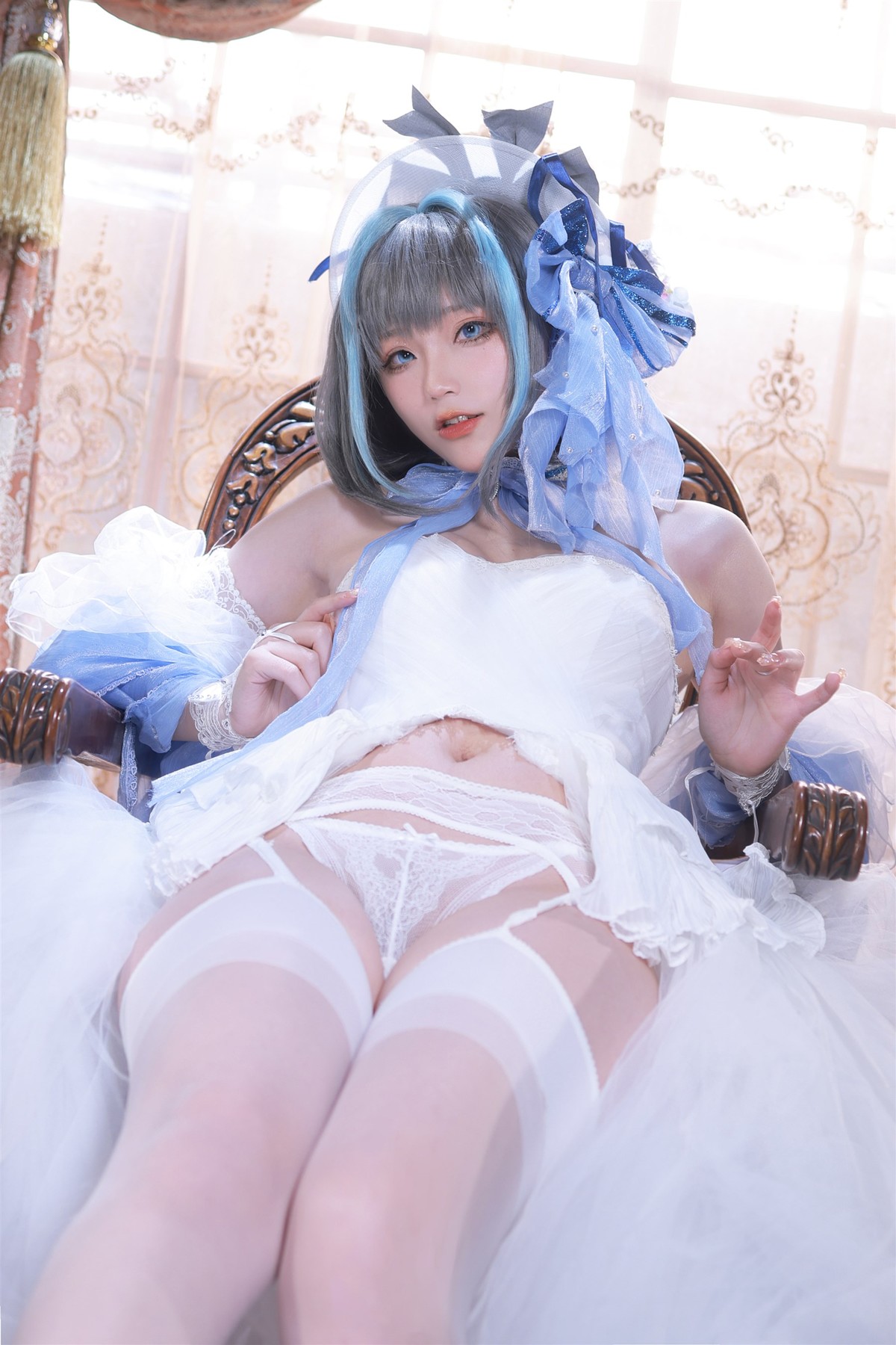 Cosplay 起司块 柴郡礼服