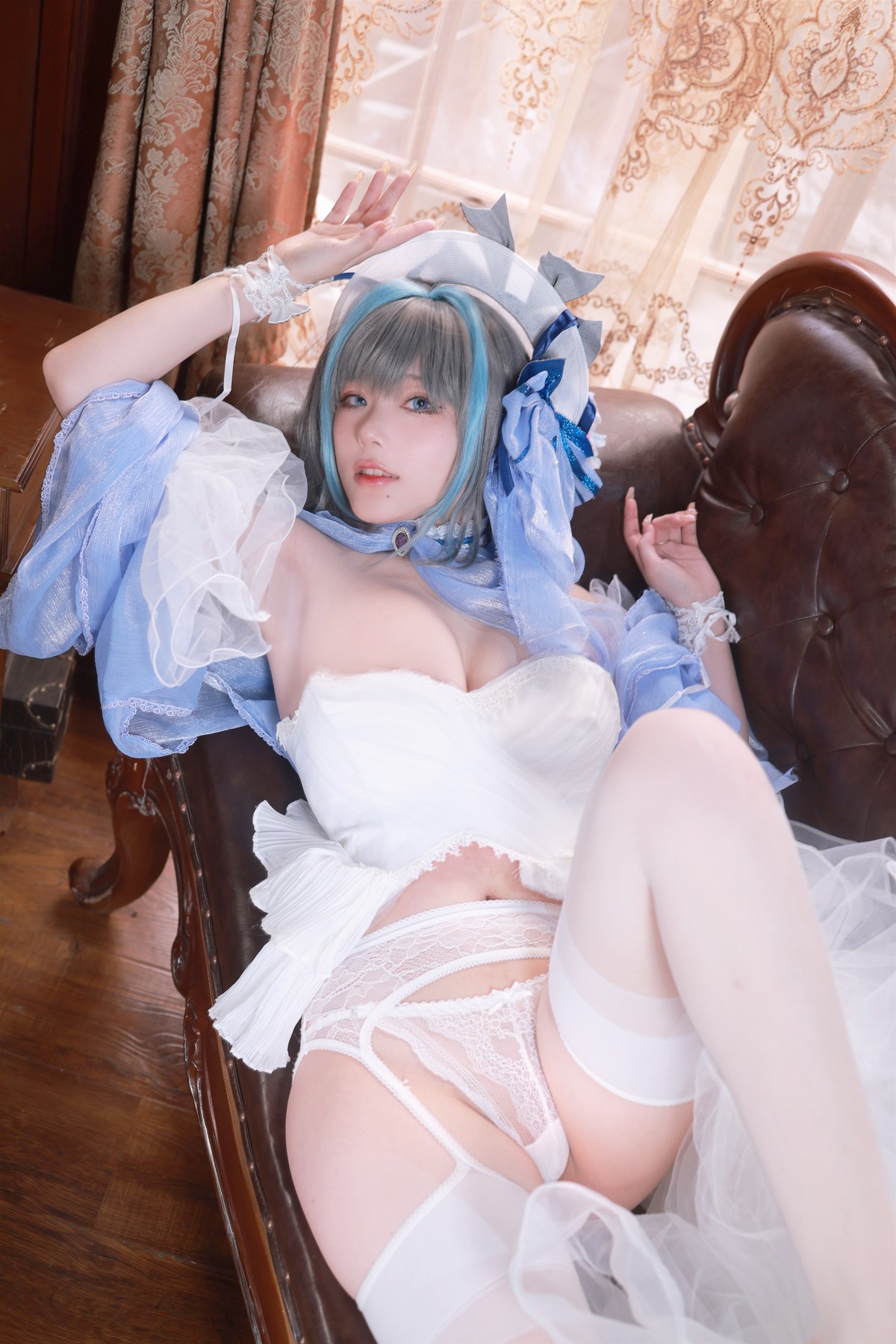 Cosplay 起司块 柴郡礼服