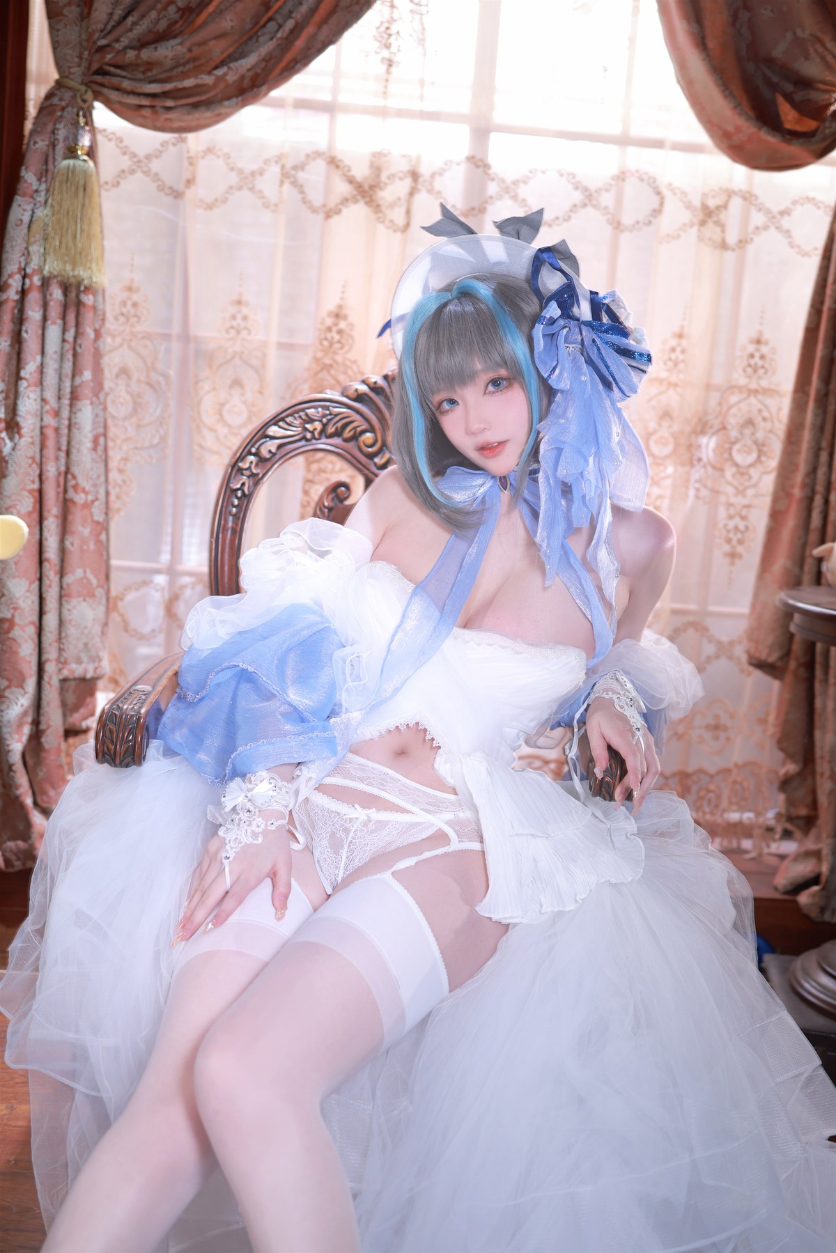Cosplay 起司块 柴郡礼服