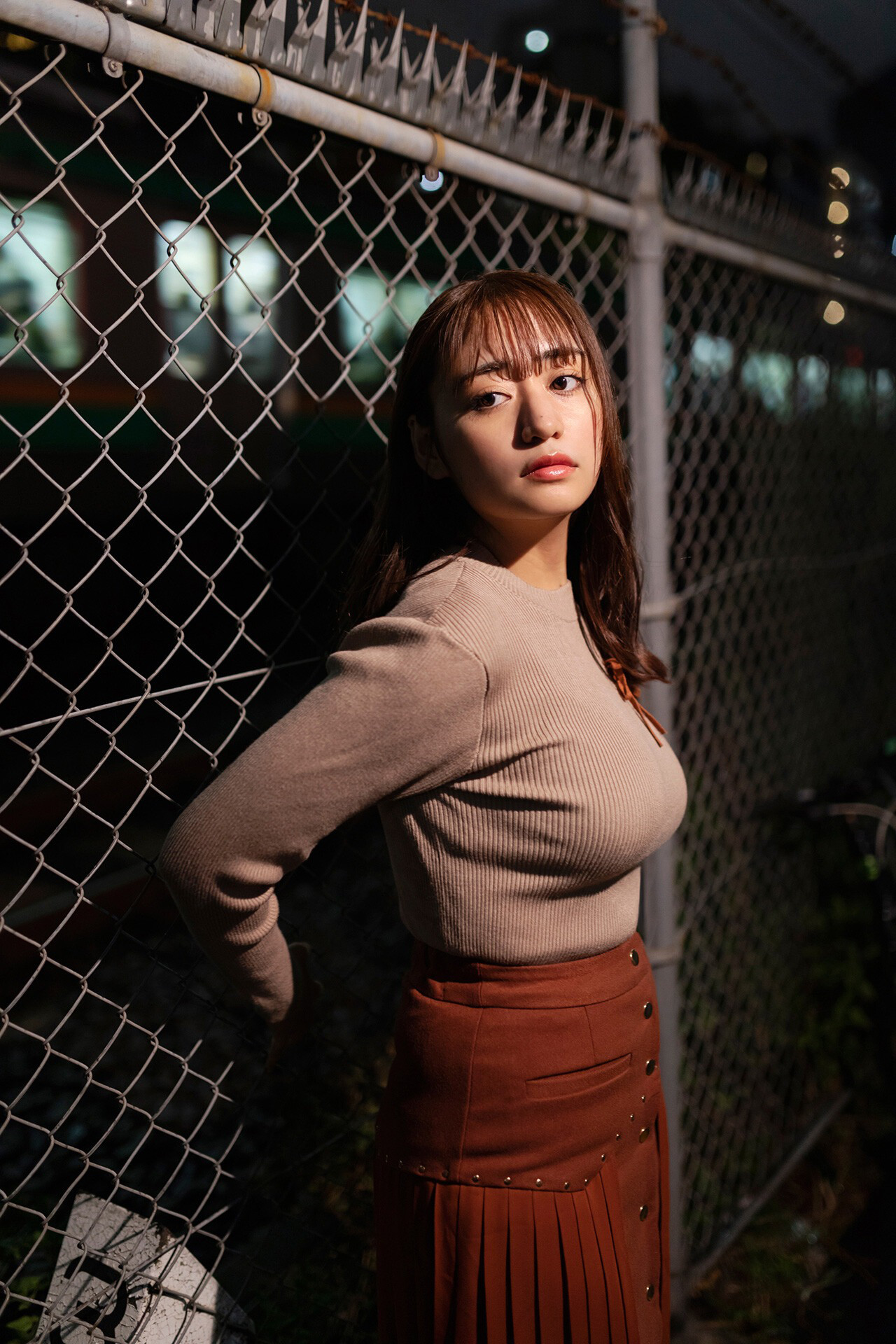 Meruda Ikeda 池田メルダ, FLASHデジタル写真集　「TRIANGLE LOVE－朱音の場合」 Set.01