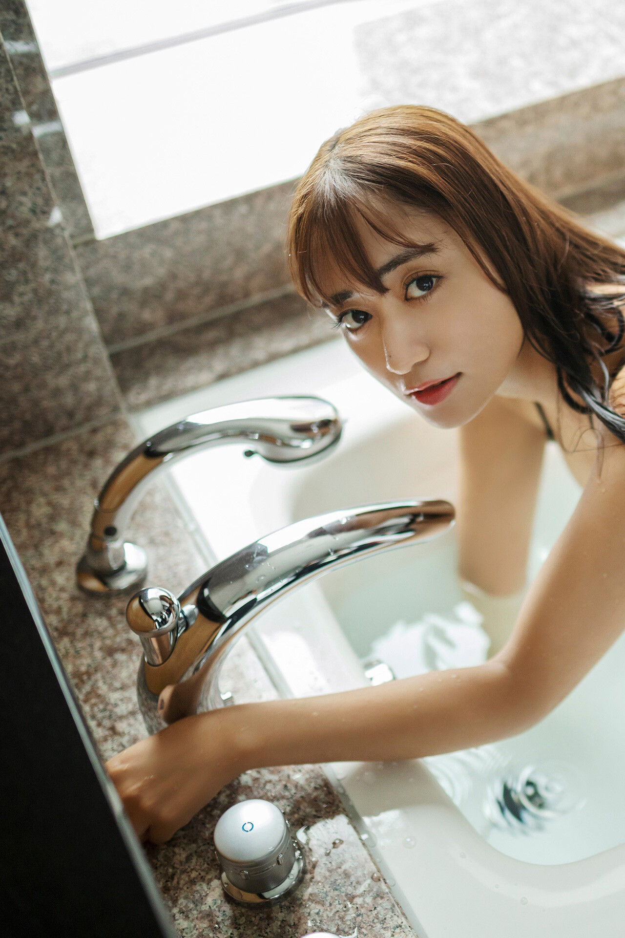 Meruda Ikeda 池田メルダ, FLASHデジタル写真集　「TRIANGLE LOVE－朱音の場合」 Set.01