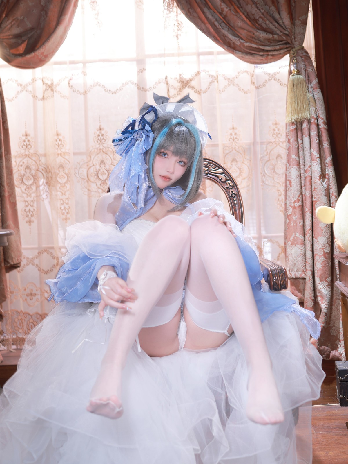 Cosplay 起司块 柴郡礼服