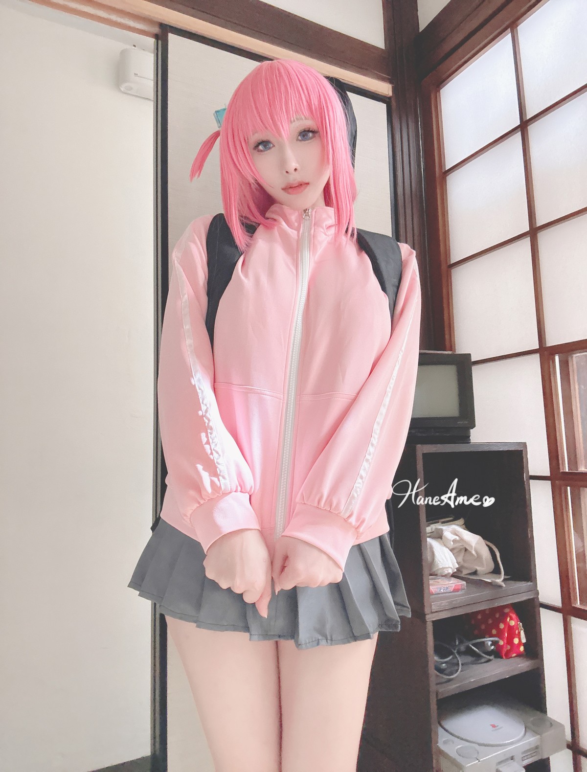 Cosplay 雨波HaneAme Bocchi 孤獨搖滾