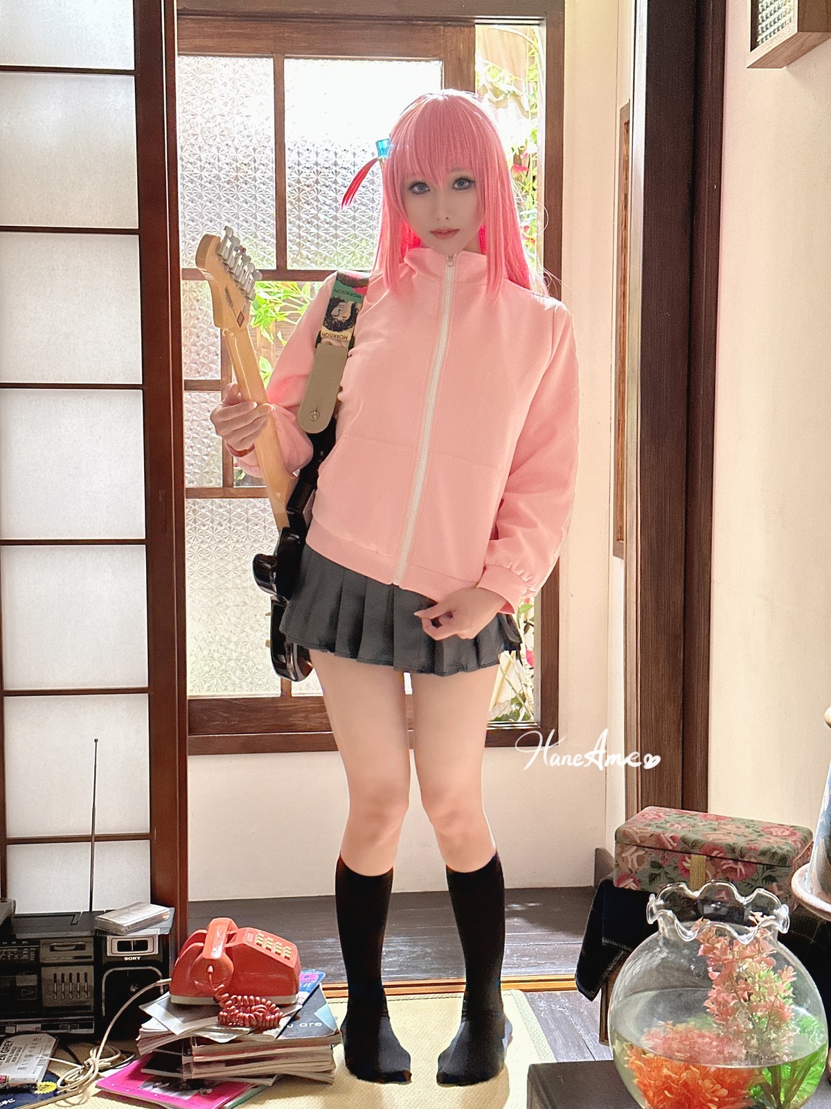 Cosplay 雨波HaneAme Bocchi 孤獨搖滾