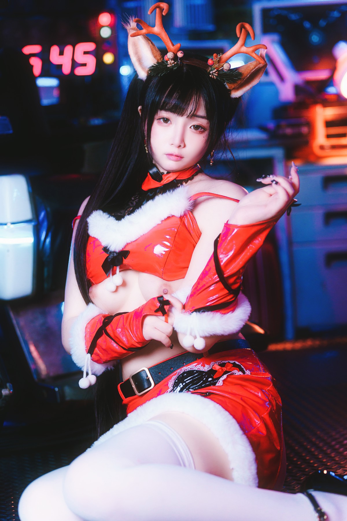 Cosplay 落落Raku Dear Deer ☆