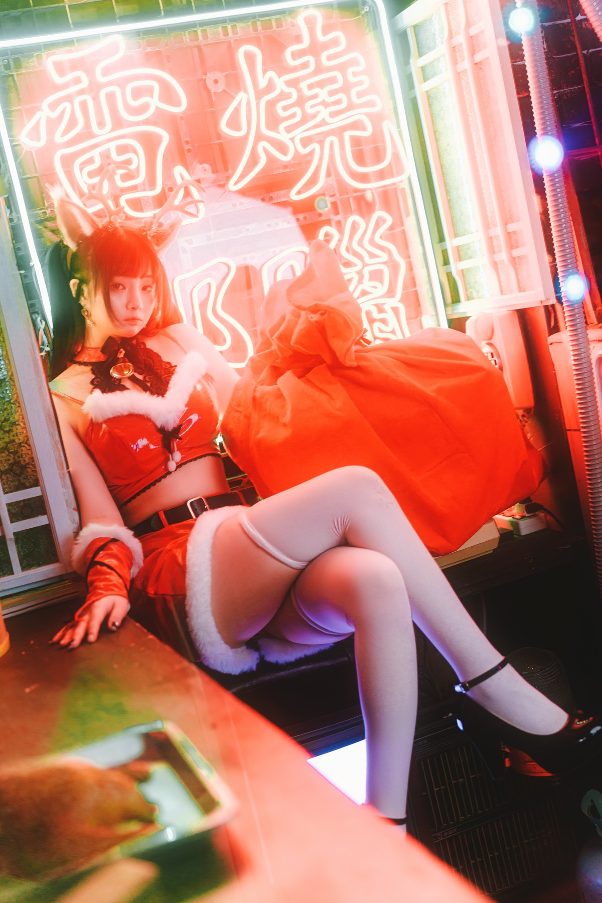 Cosplay 落落Raku Dear Deer ☆