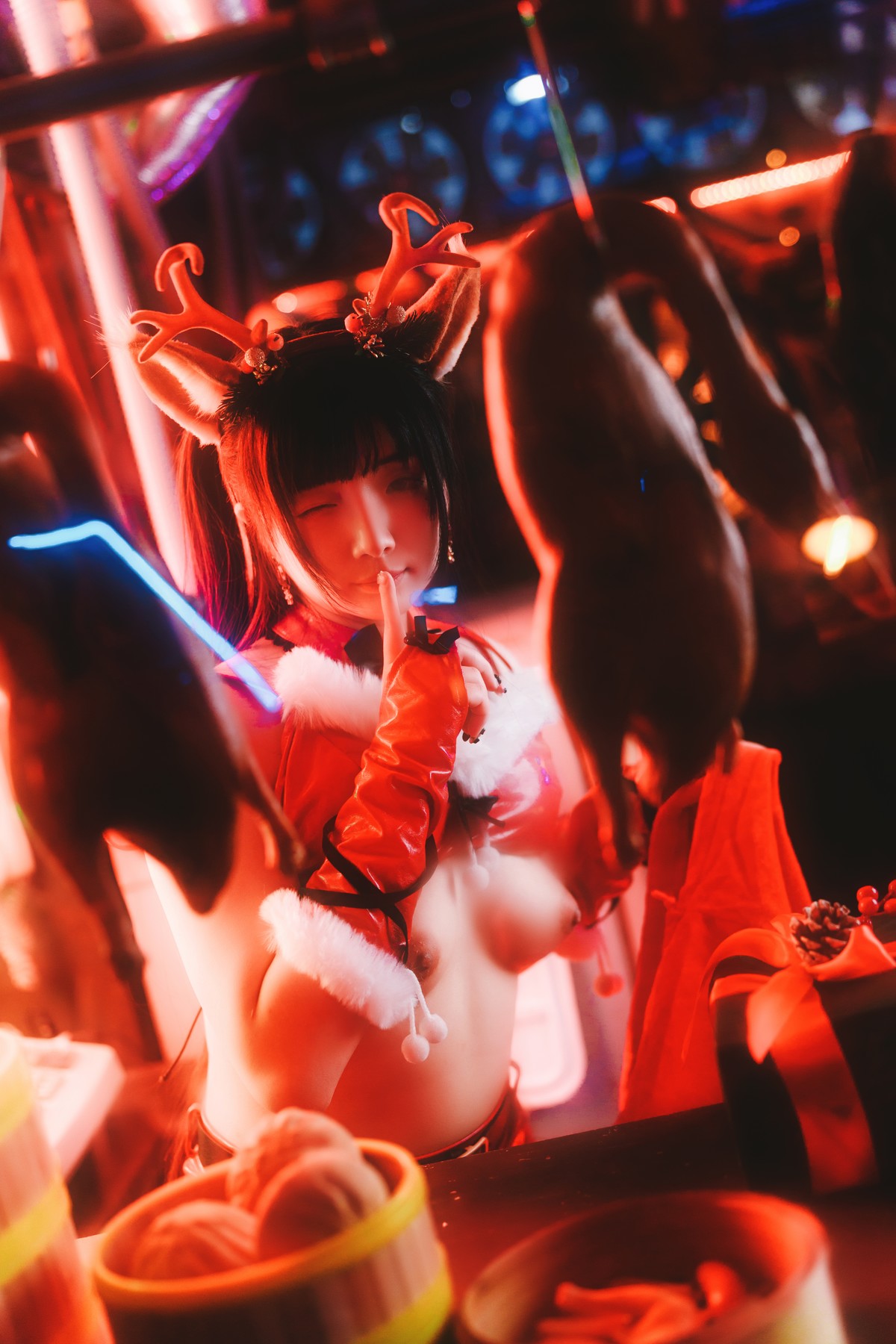 Cosplay 落落Raku Dear Deer ☆